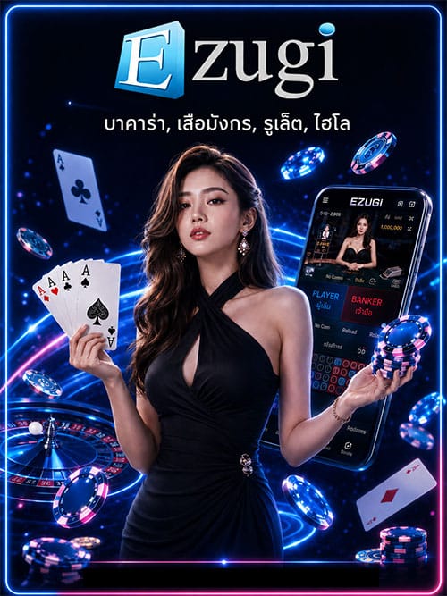 Ezugi ค่ายเกมคาสิโนออนไลน์